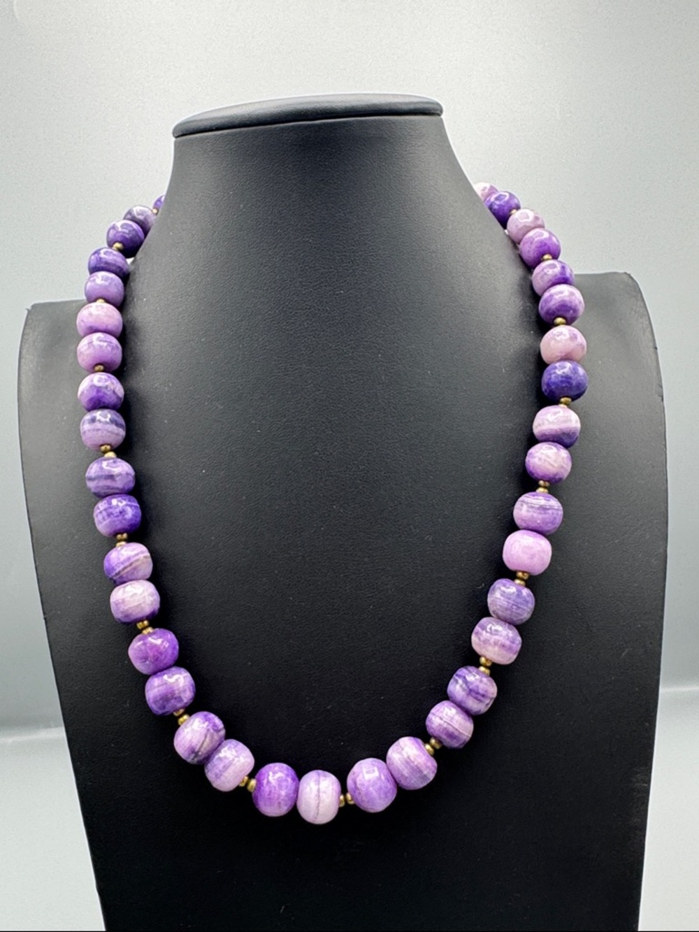 Charoite  Beaded Necklace